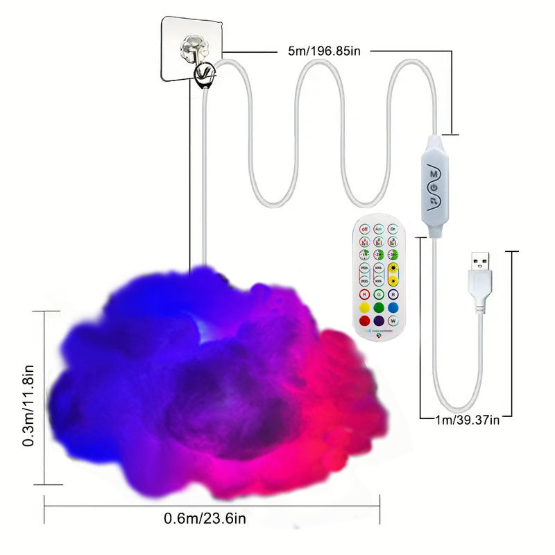 LED Cloud Ambient Lights with Remote Control App