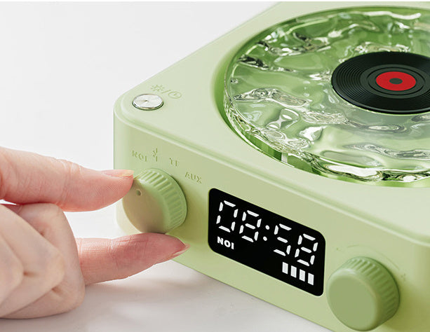 Retro Alarm Clock Wireless Bluetooth Speaker